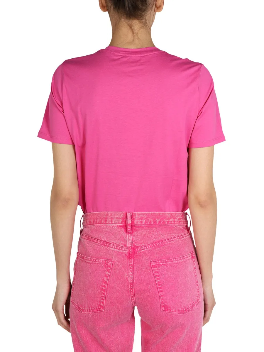 Michael Michael Kors Logo Printed Crewneck T-Shirt