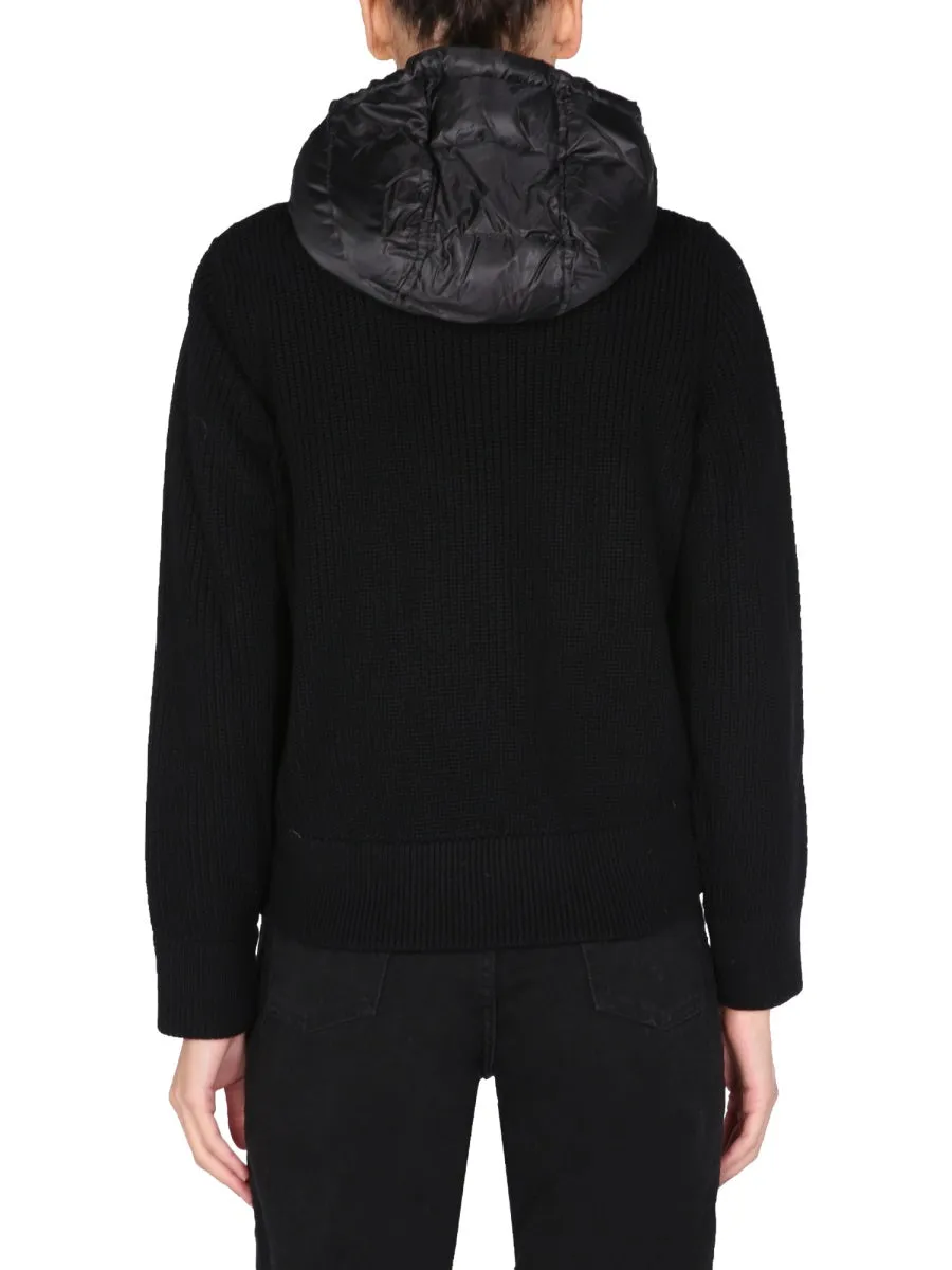 Michael Michael Kors Logo Tape Hooded Jacket