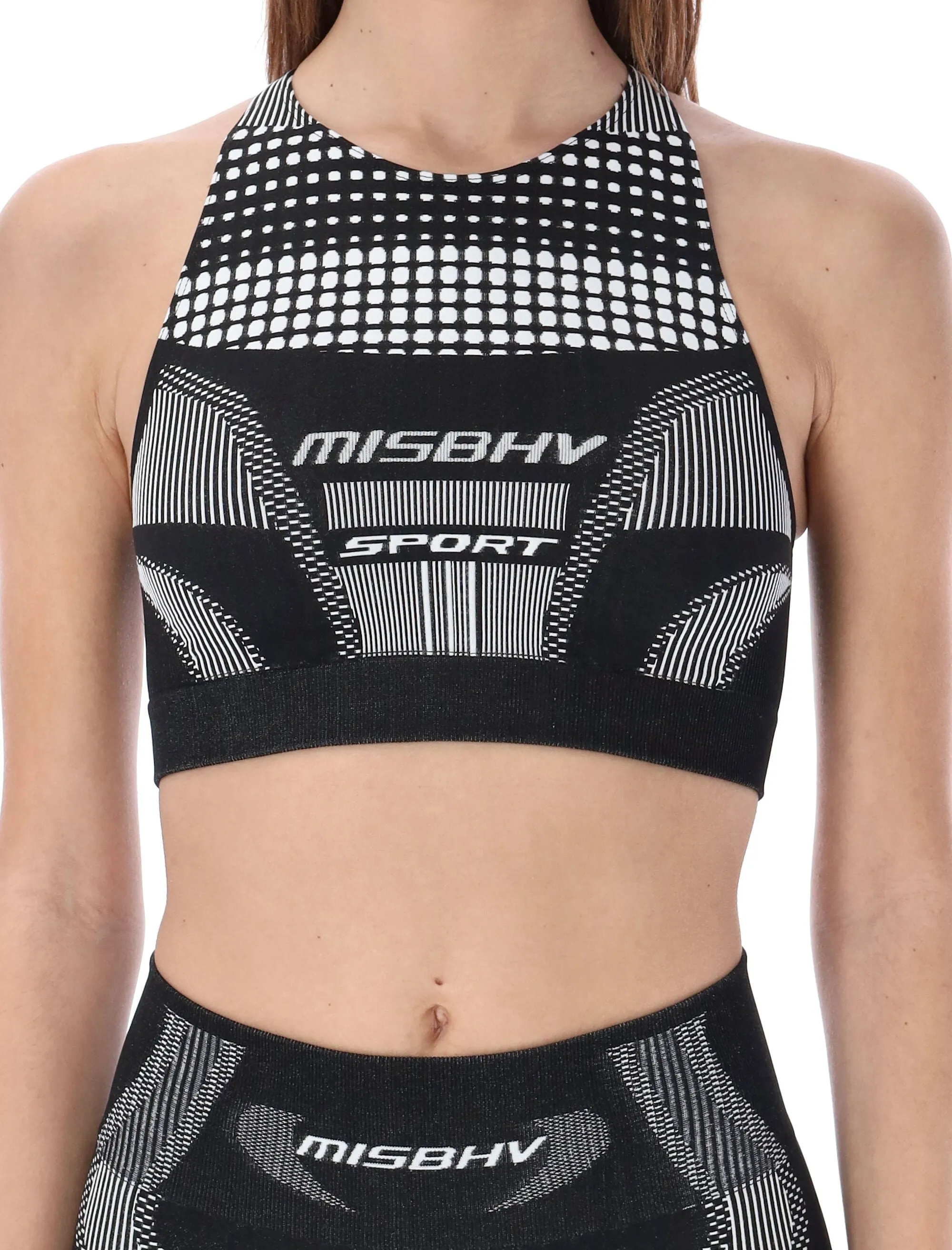 Misbhv Wide Strap Active Bra Top
