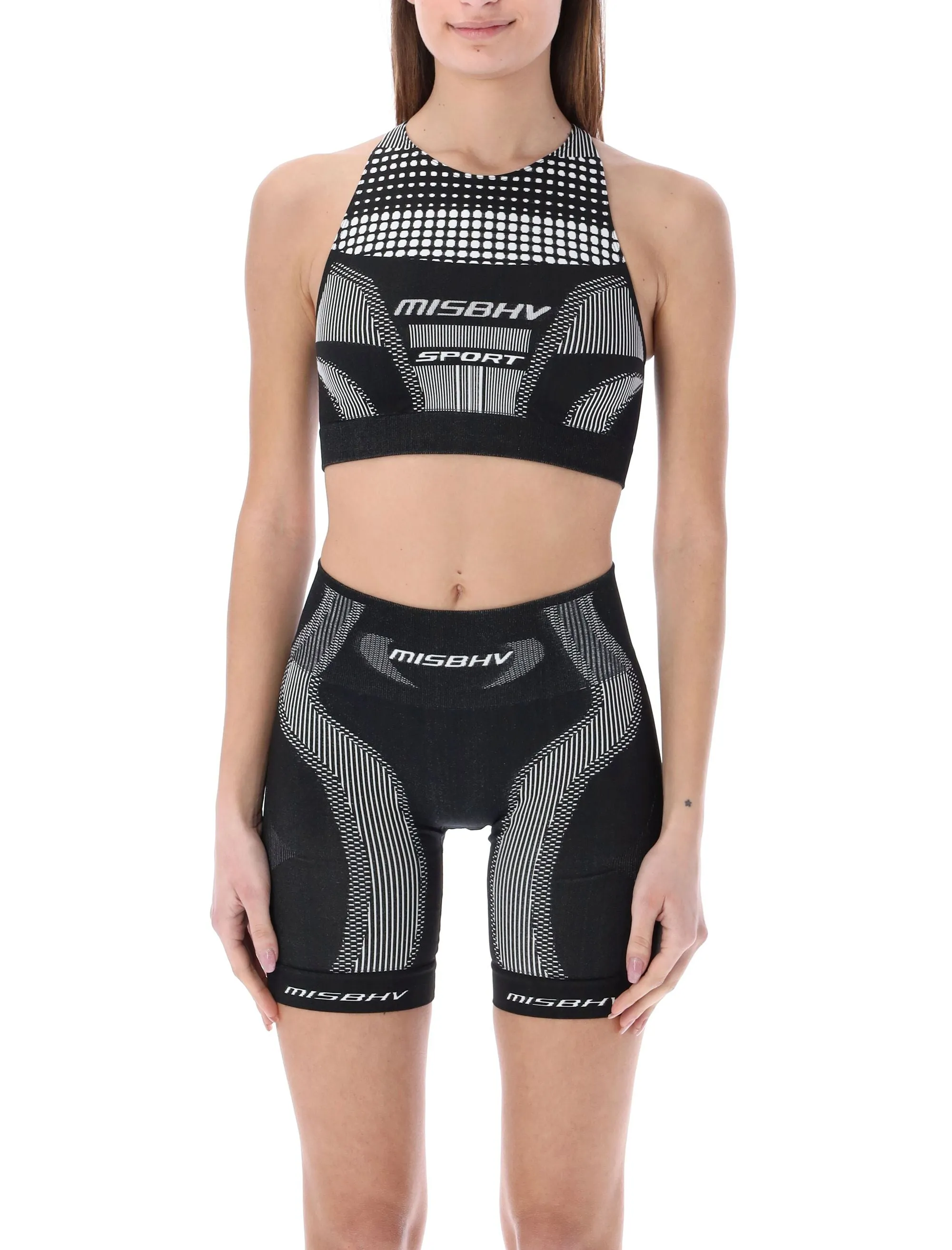 Misbhv Wide Strap Active Bra Top