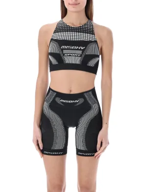 Misbhv Wide Strap Active Bra Top