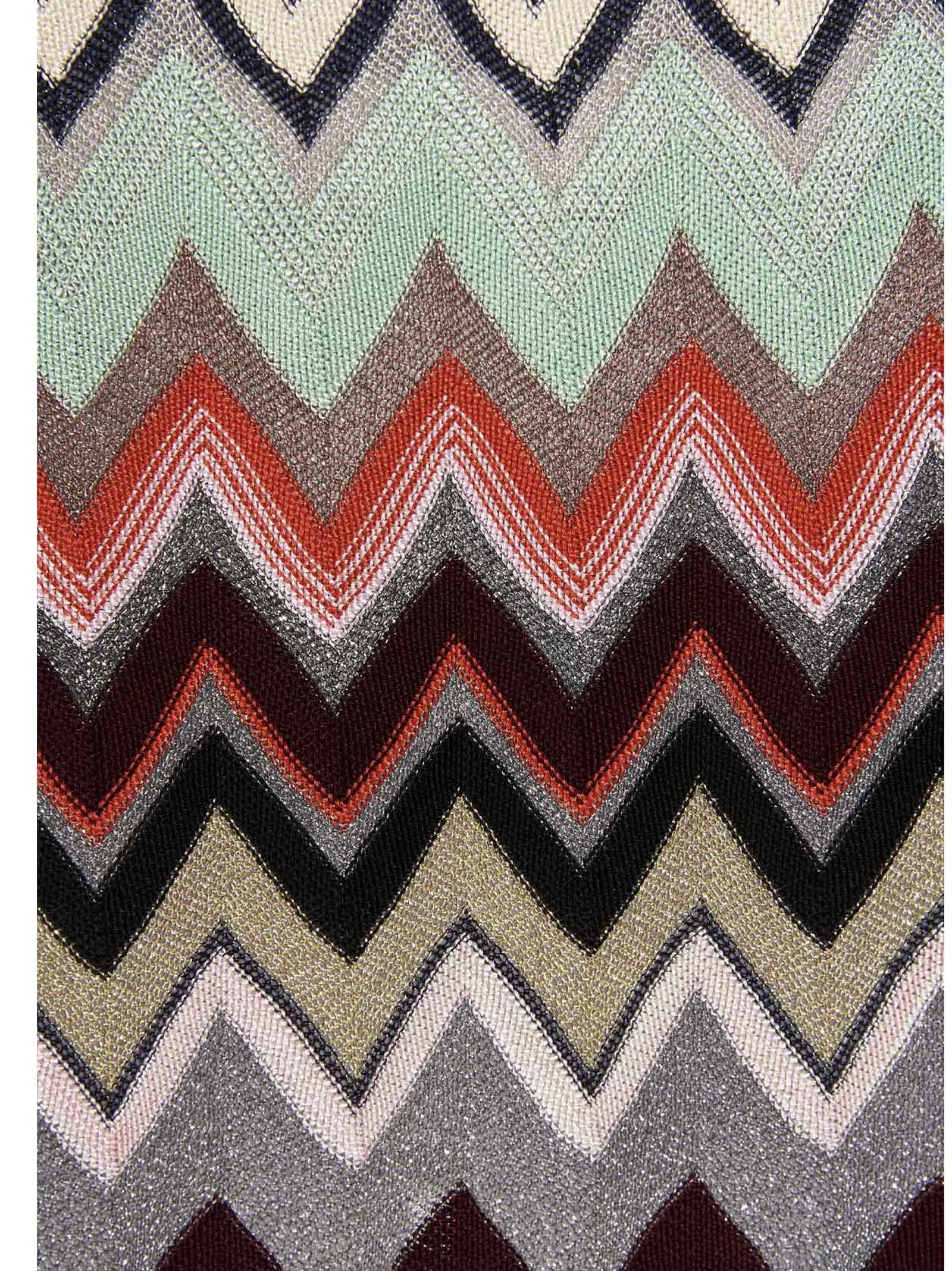 Missoni Chevron Patterned Mini Skirt