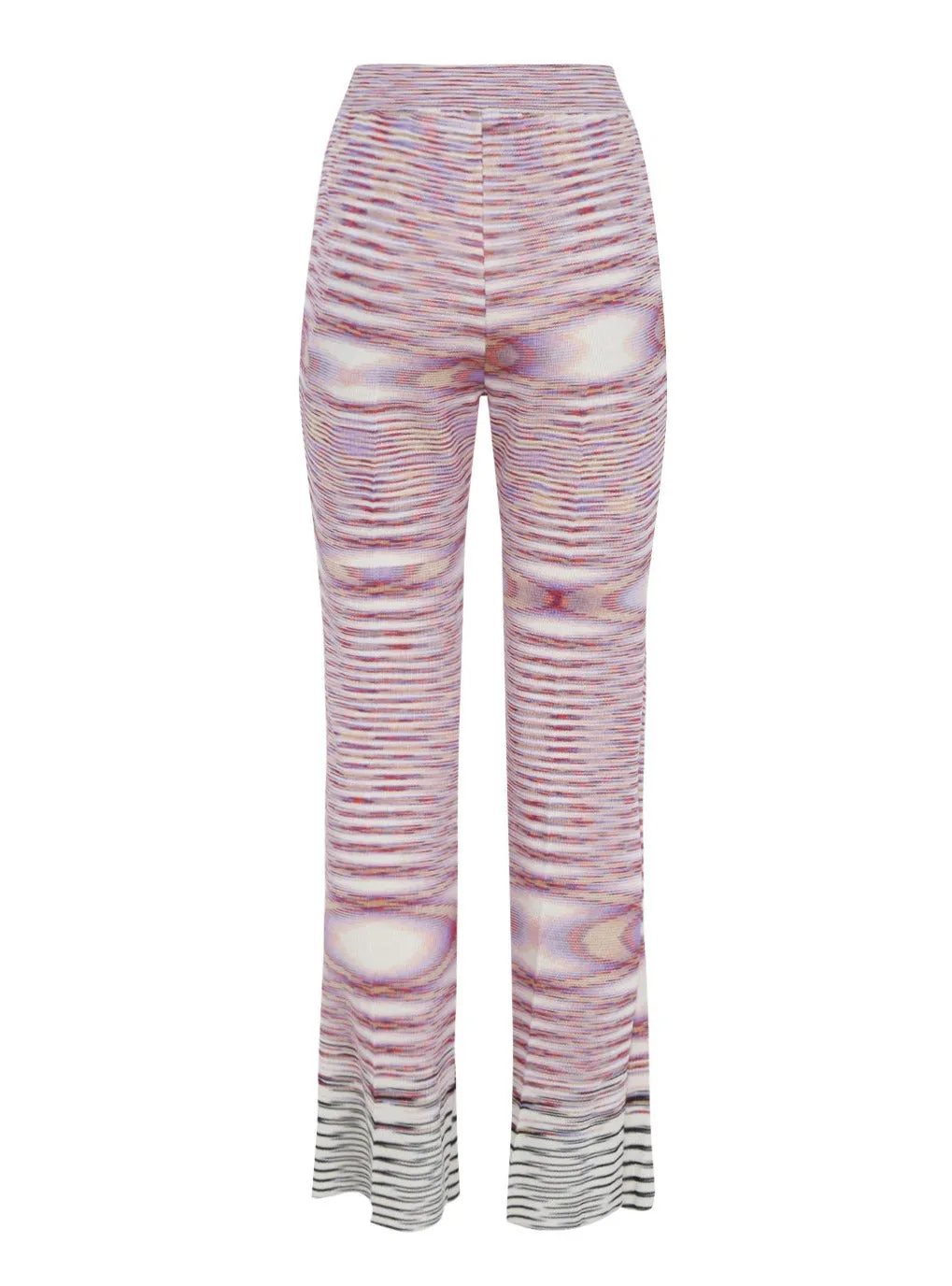 Missoni High-Waist Knitted Flared Pants