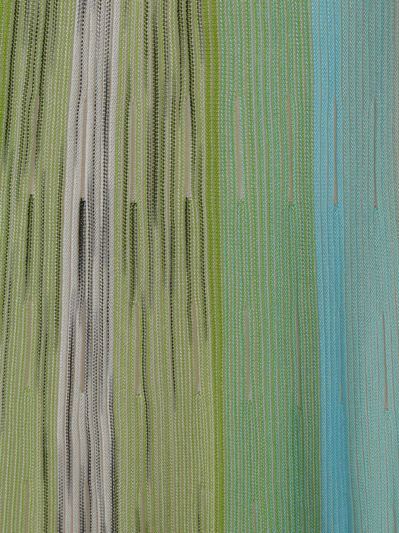 Missoni Vertical-Striped Pleated Knitted Dress