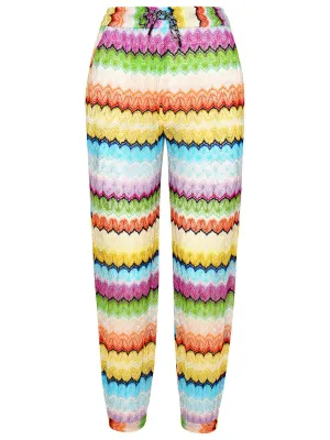 Missoni Woven-Effect Cropped Trousers