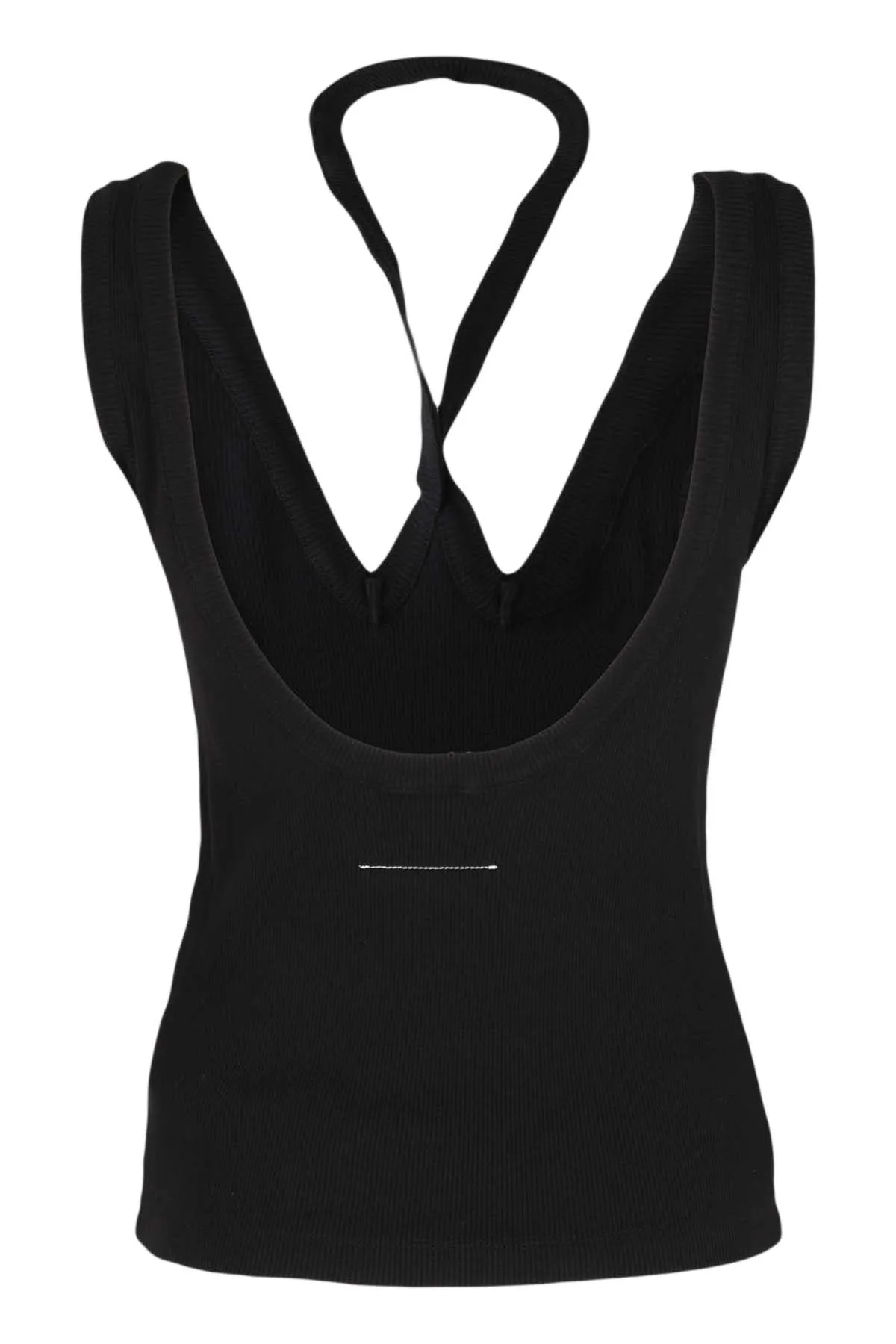 MM6 Maison Margiela Crossover Strap Vest Top