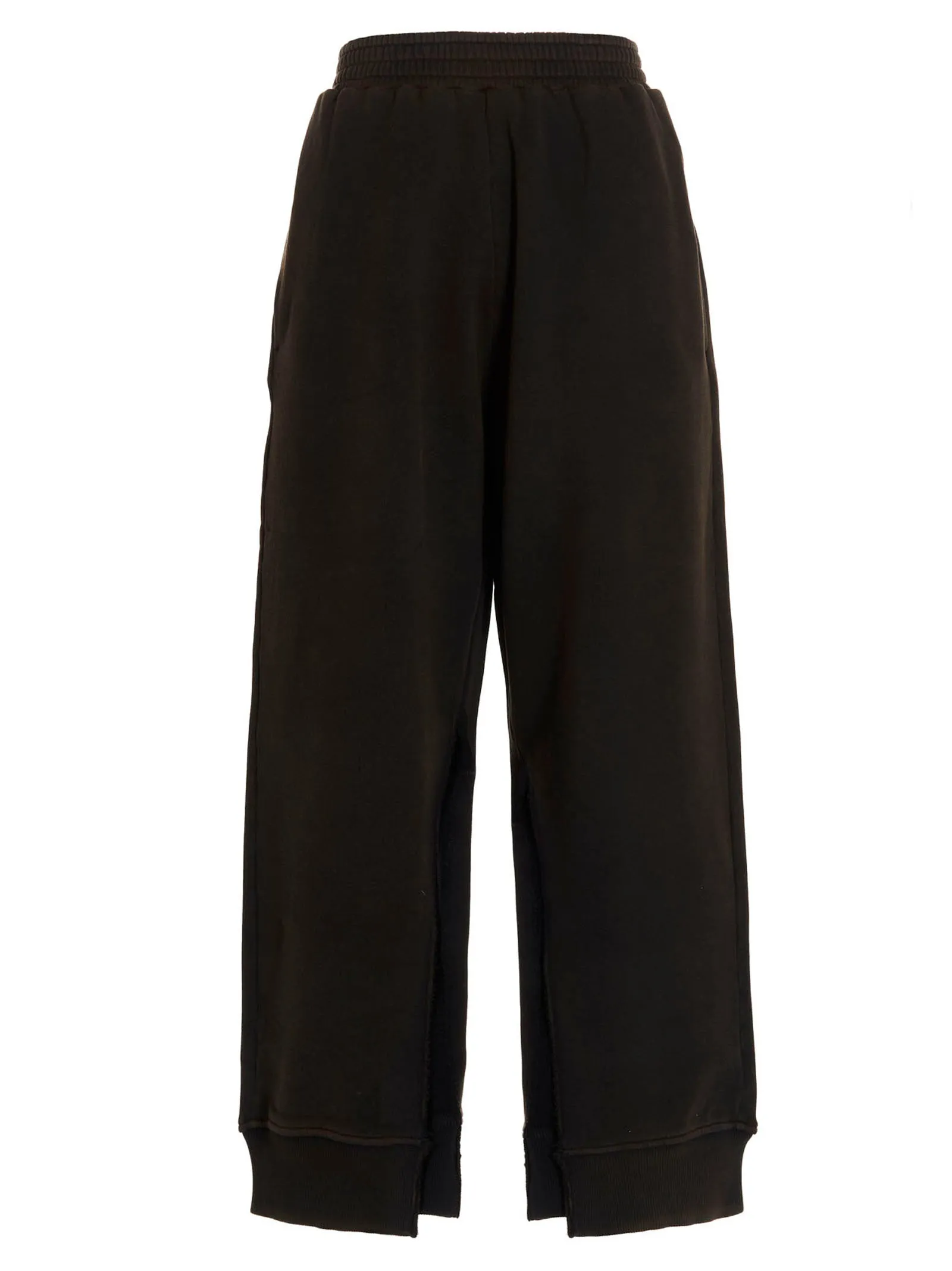MM6 Maison Margiela Cut-Out Cropped Trousers