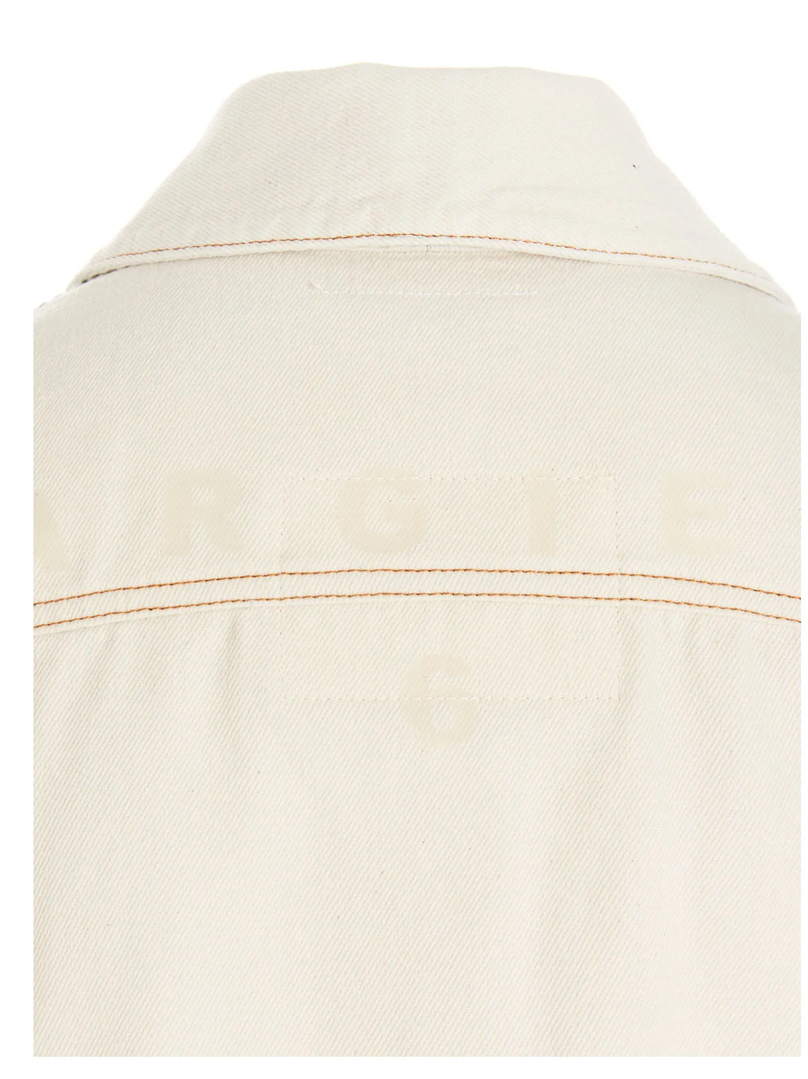 MM6 Maison Margiela Denim Sleeveless Buttoned Jacket