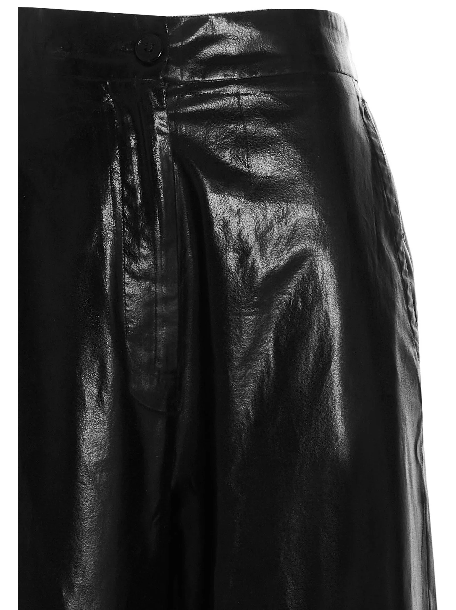 MM6 Maison Margiela High-Waisted Wide-Leg Pants