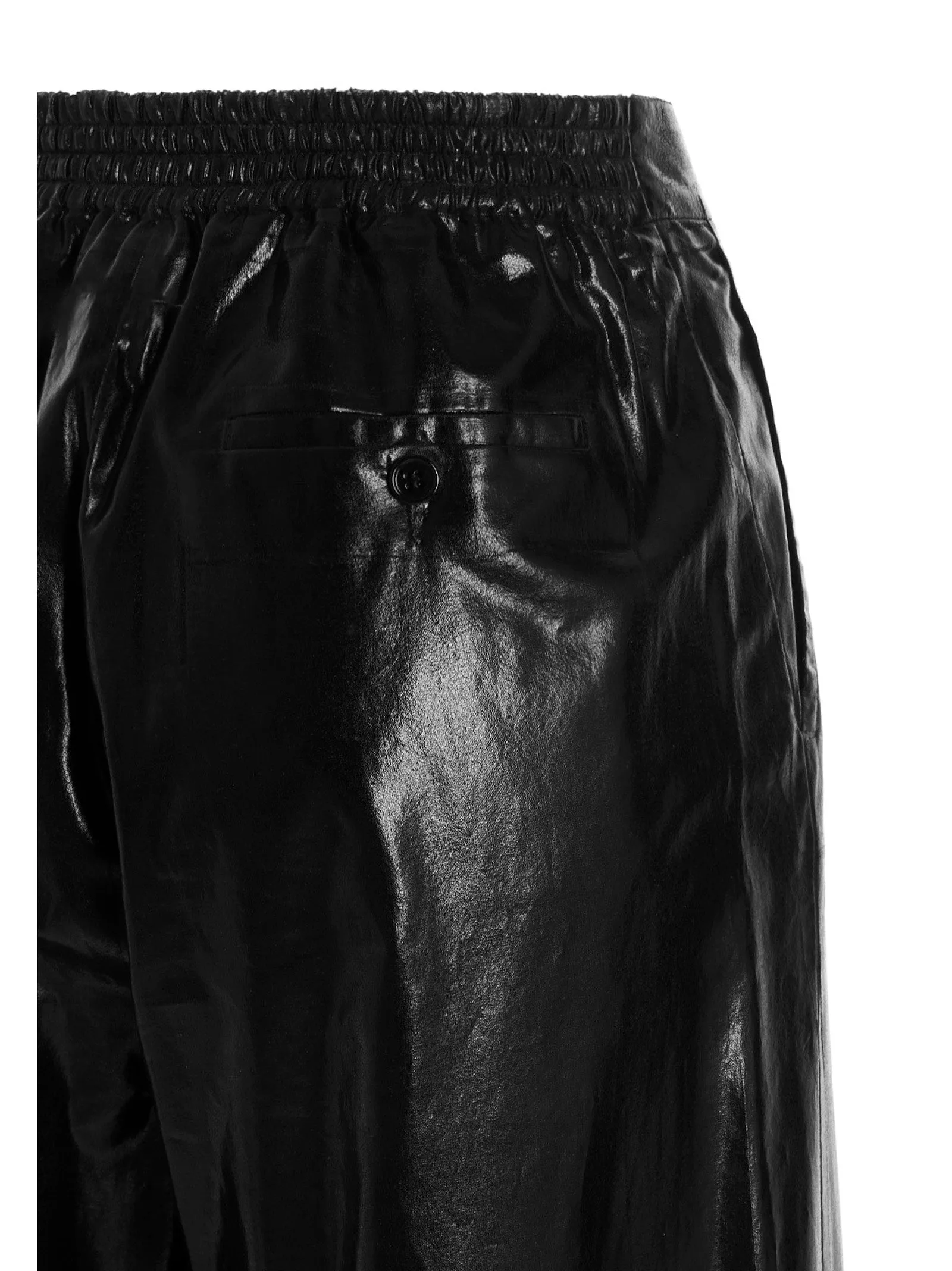 MM6 Maison Margiela High-Waisted Wide-Leg Pants