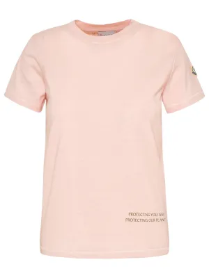 Moncler Logo Patch Crewneck T-Shirt