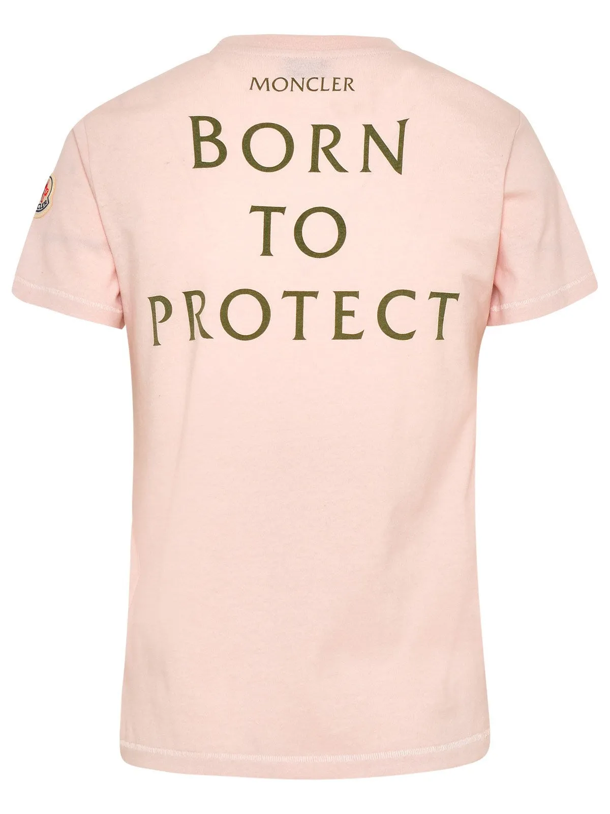 Moncler Logo Patch Crewneck T-Shirt