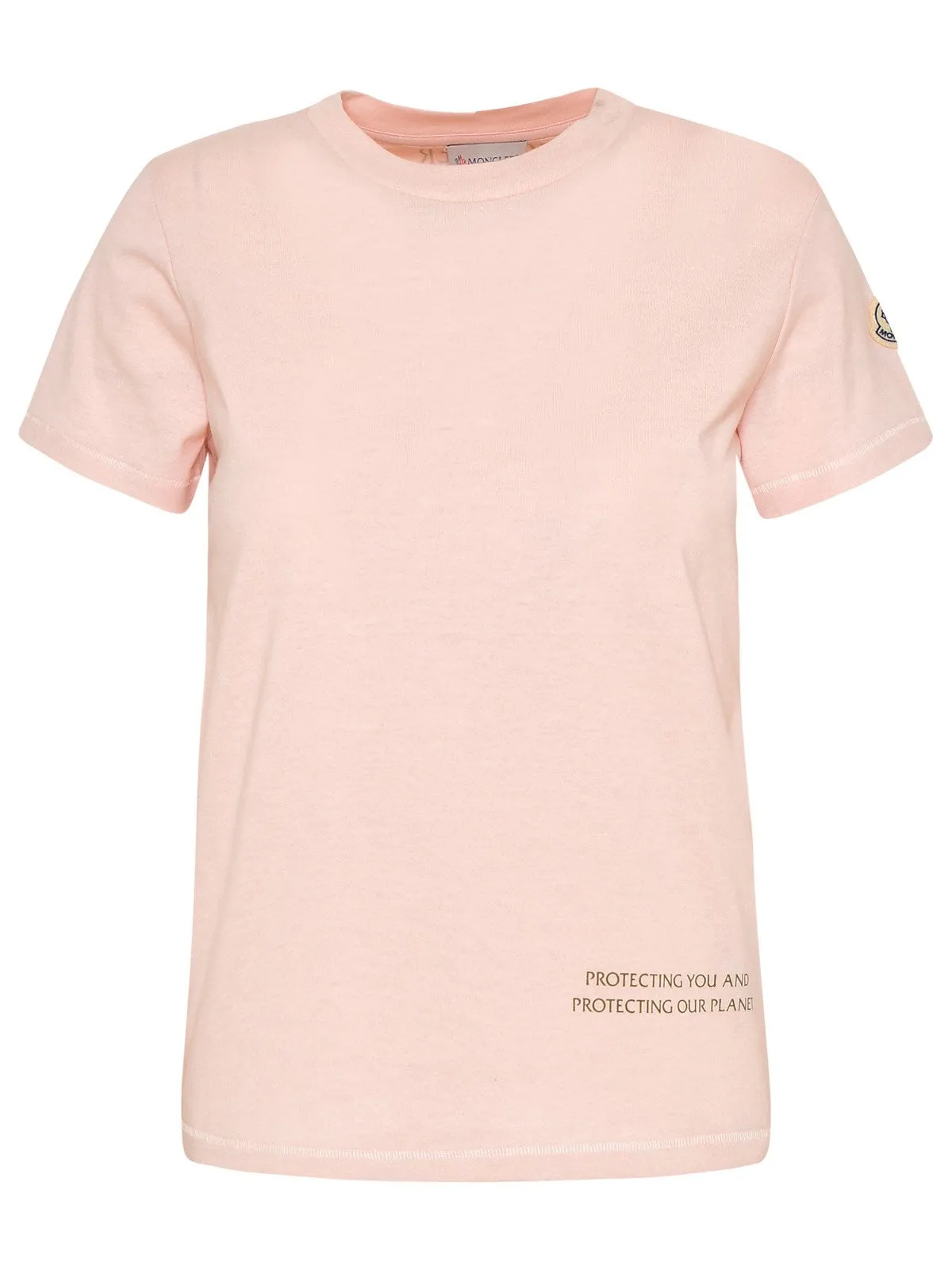 Moncler Logo Patch Crewneck T-Shirt