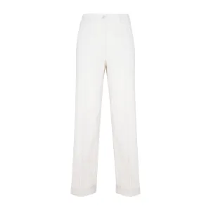 Moncler Logo Patch Straight Leg Pants