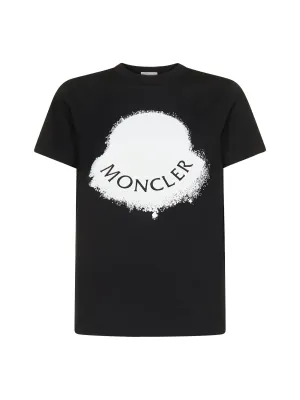Moncler Logo Printed Crewneck T-Shirt