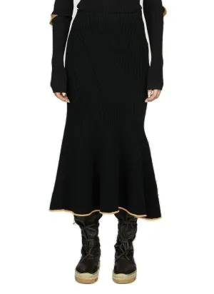 Moncler X 1952 Knitted Midi Skirt