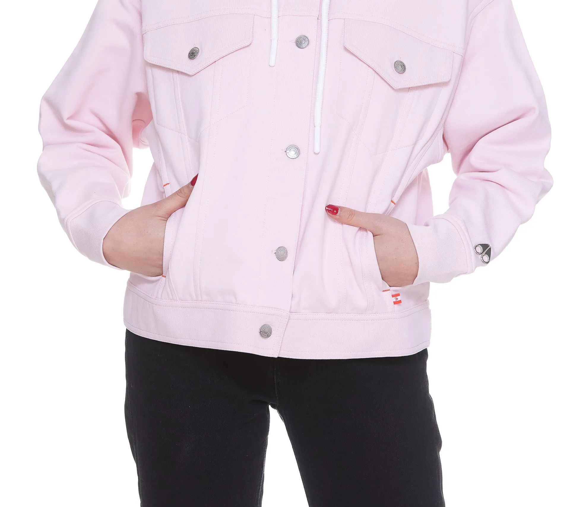 Moose Knuckles Long-Sleeved Hooded Jacket