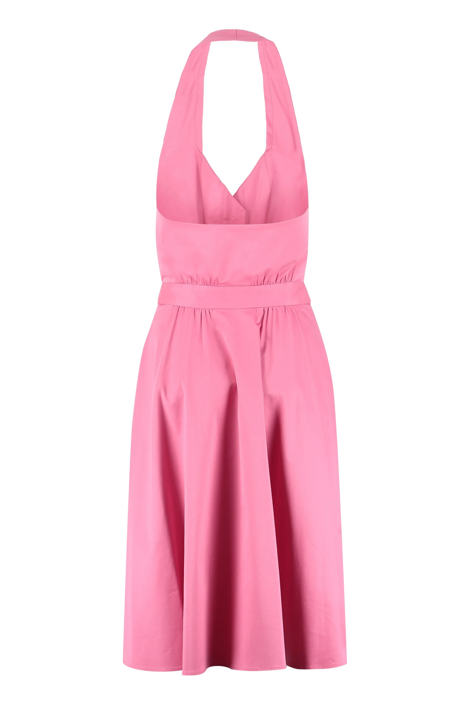 Moschino Buttoned Sleeveless Midi Dress