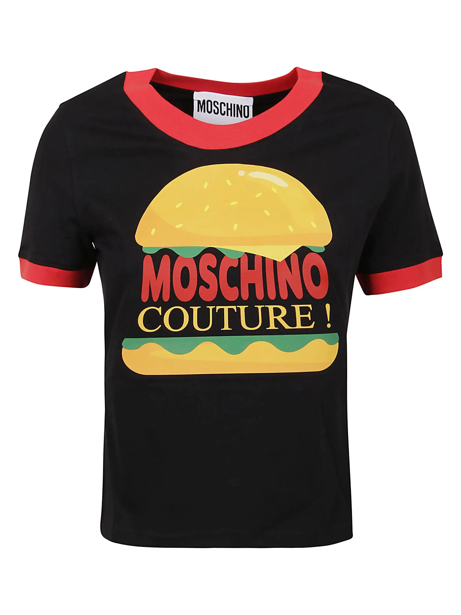 Moschino Couture Logo Printed Crewneck T-Shirt