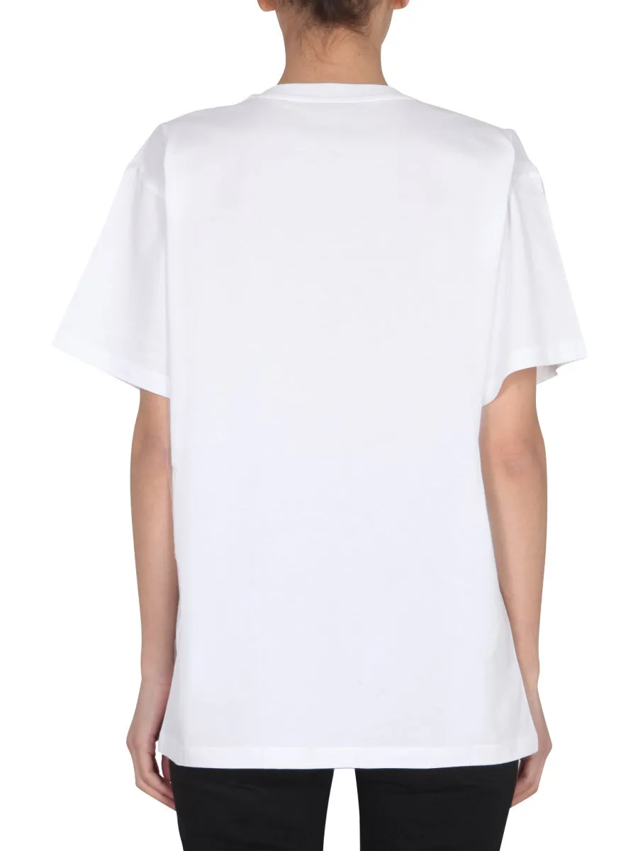 Moschino Couture Logo Printed Crewneck T-Shirt