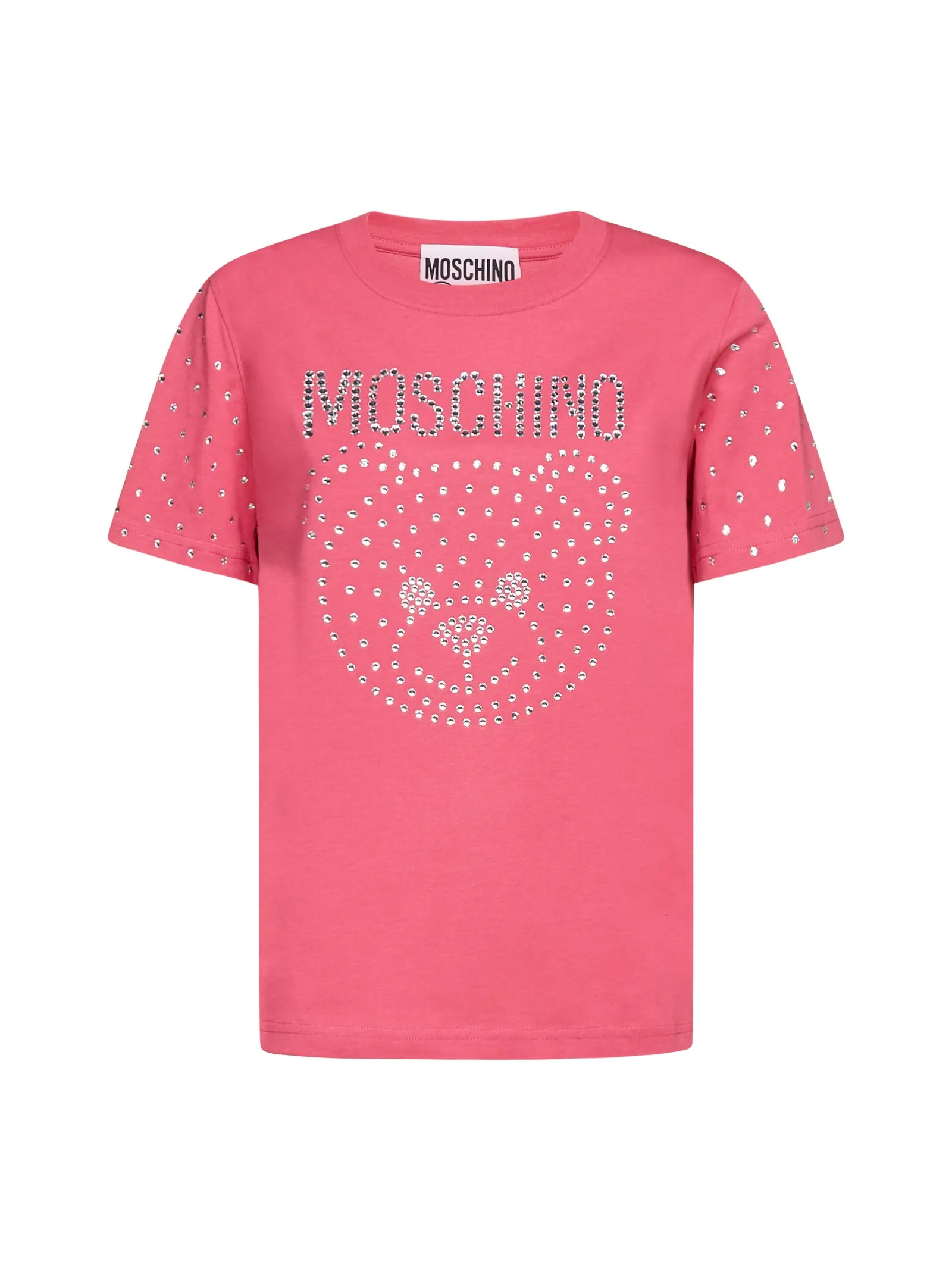 Moschino Embellished Teddy Crewneck T-Shirt