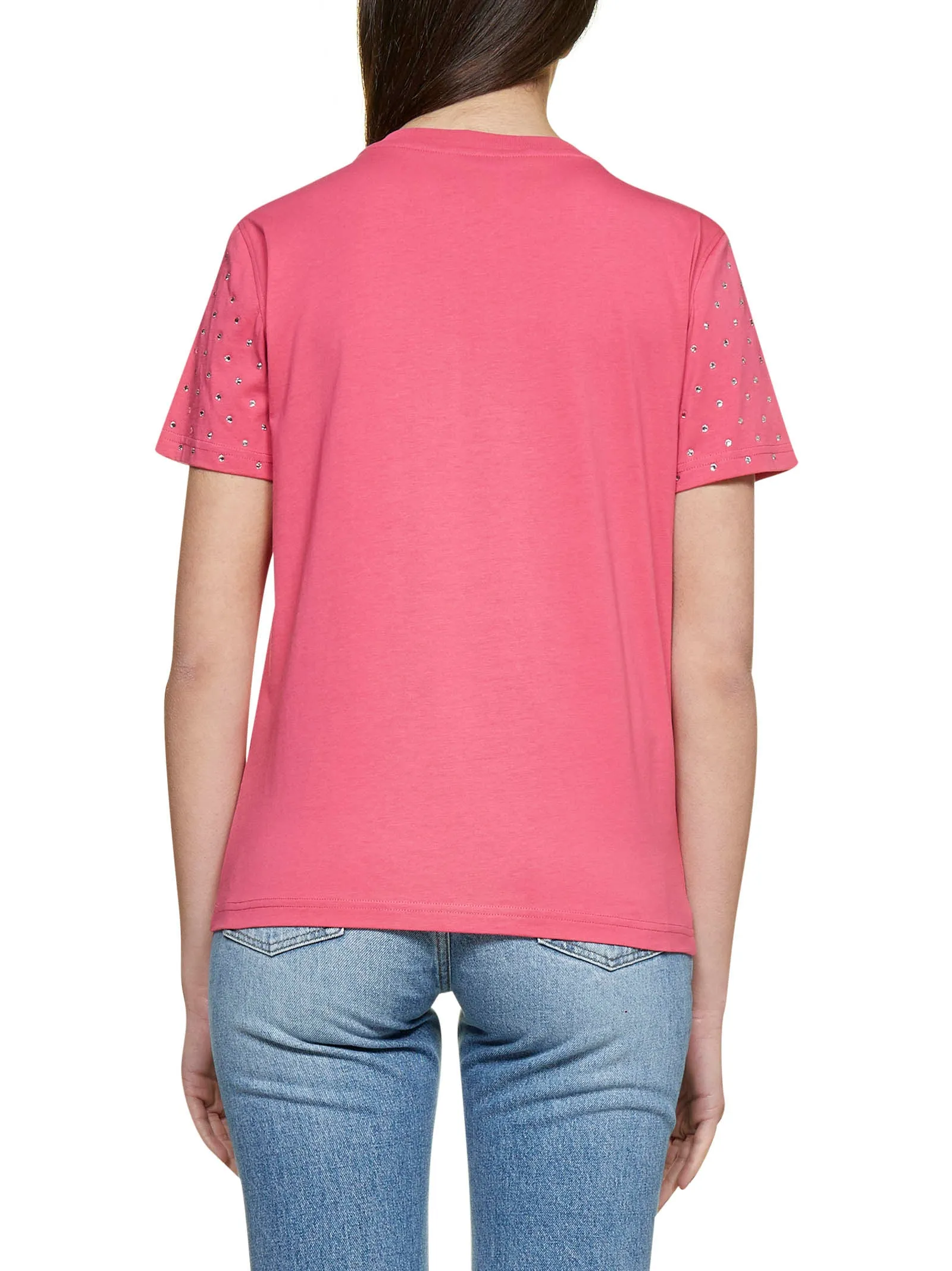 Moschino Embellished Teddy Crewneck T-Shirt