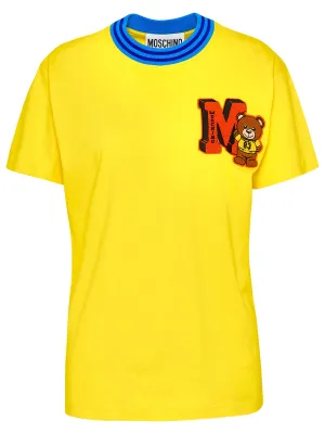 Moschino Logo Patch Crewneck T-Shirt