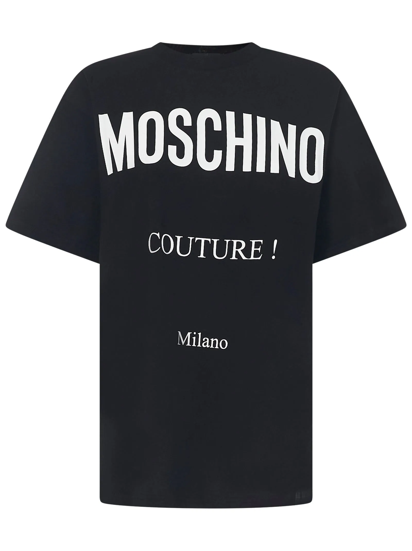 Moschino Logo Printed Crewneck T-Shirt