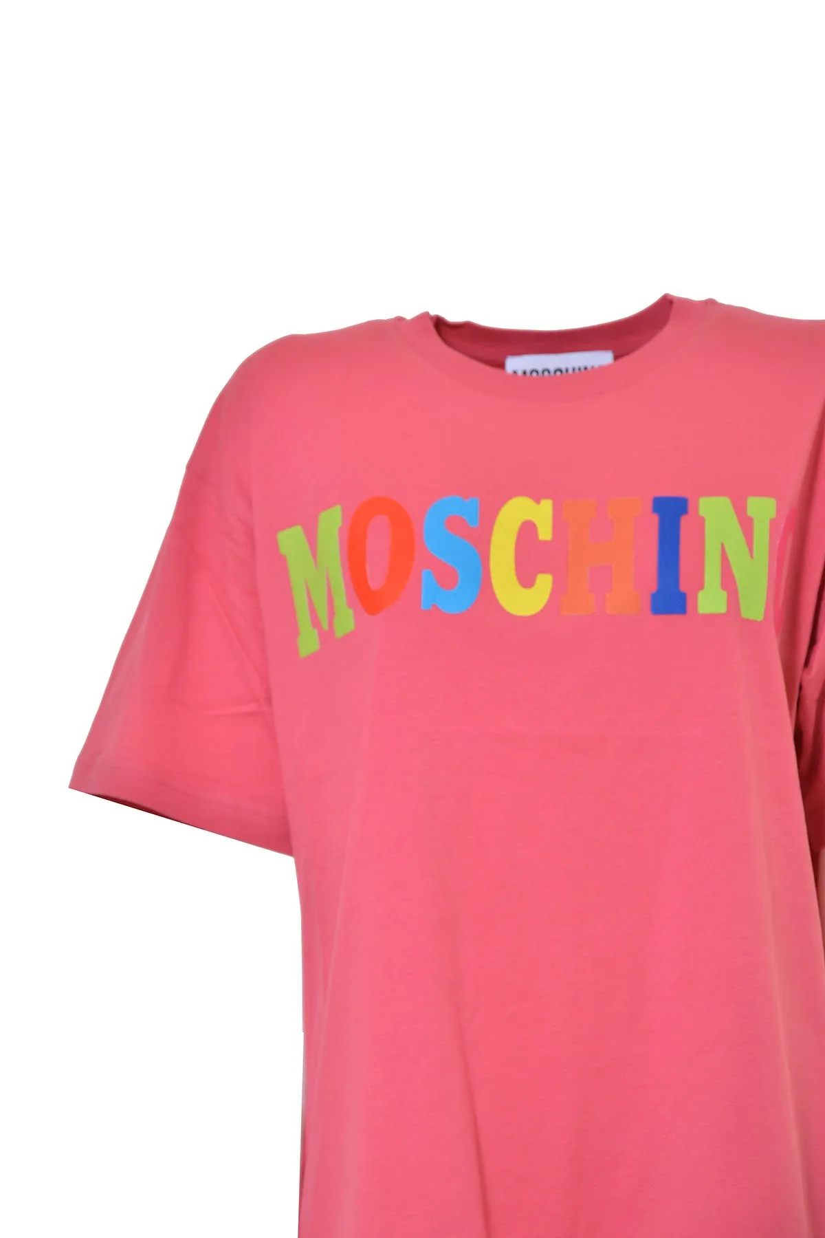 Moschino Logo Printed Crewneck T-Shirt