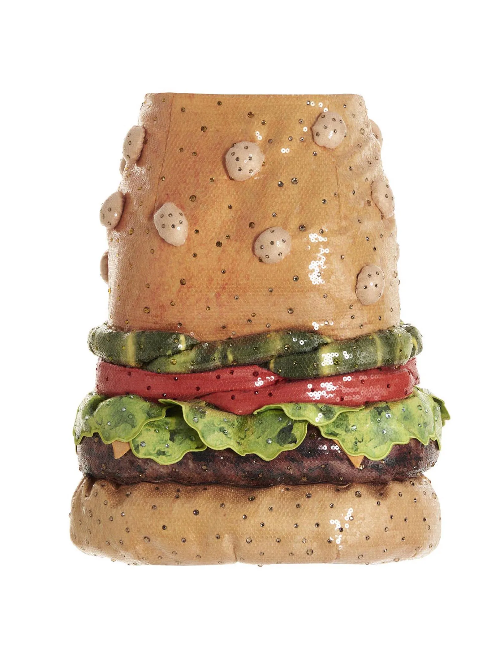 Moschino Sequin Hamburger Mini Skirt