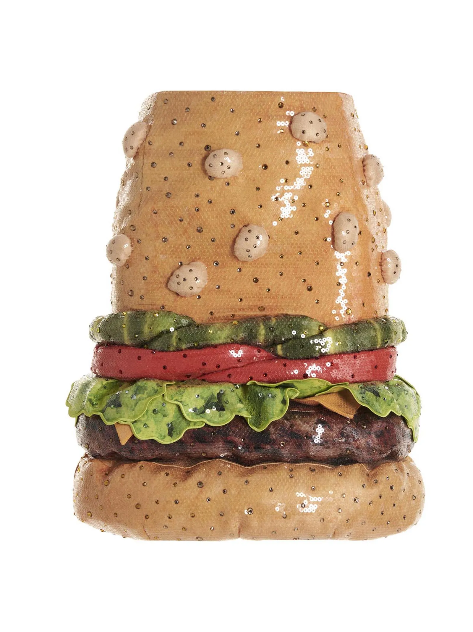 Moschino Sequin Hamburger Mini Skirt