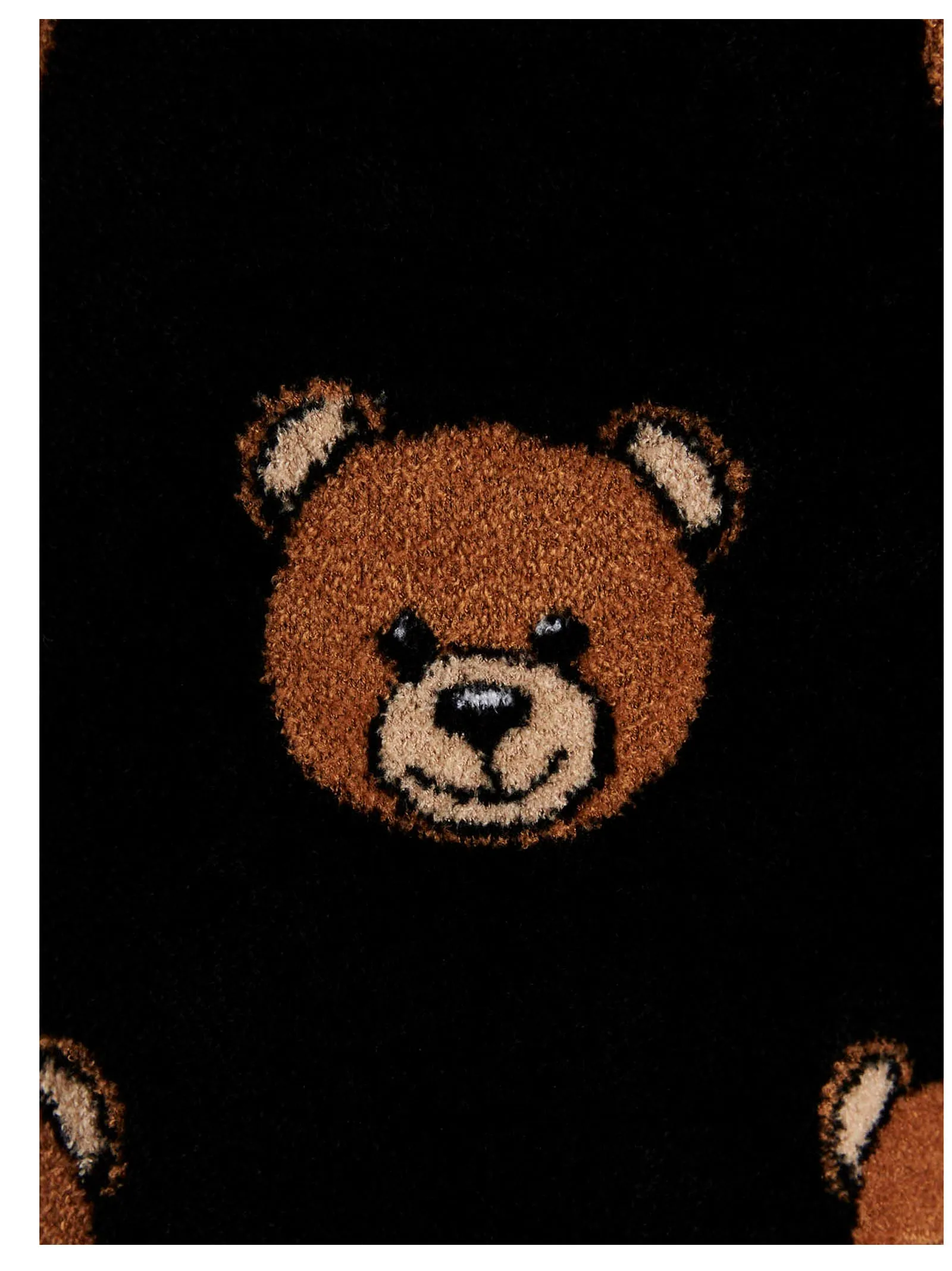 Moschino Teddy Bear Intarsia High Waist Trousers