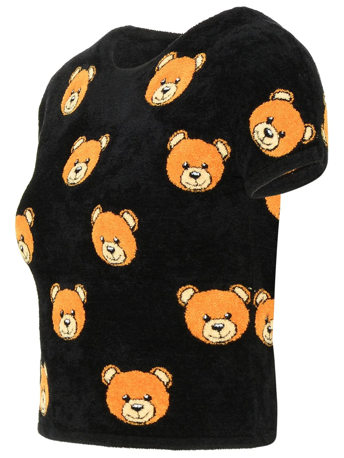 Moschino Teddy Motif Textured T-Shirt