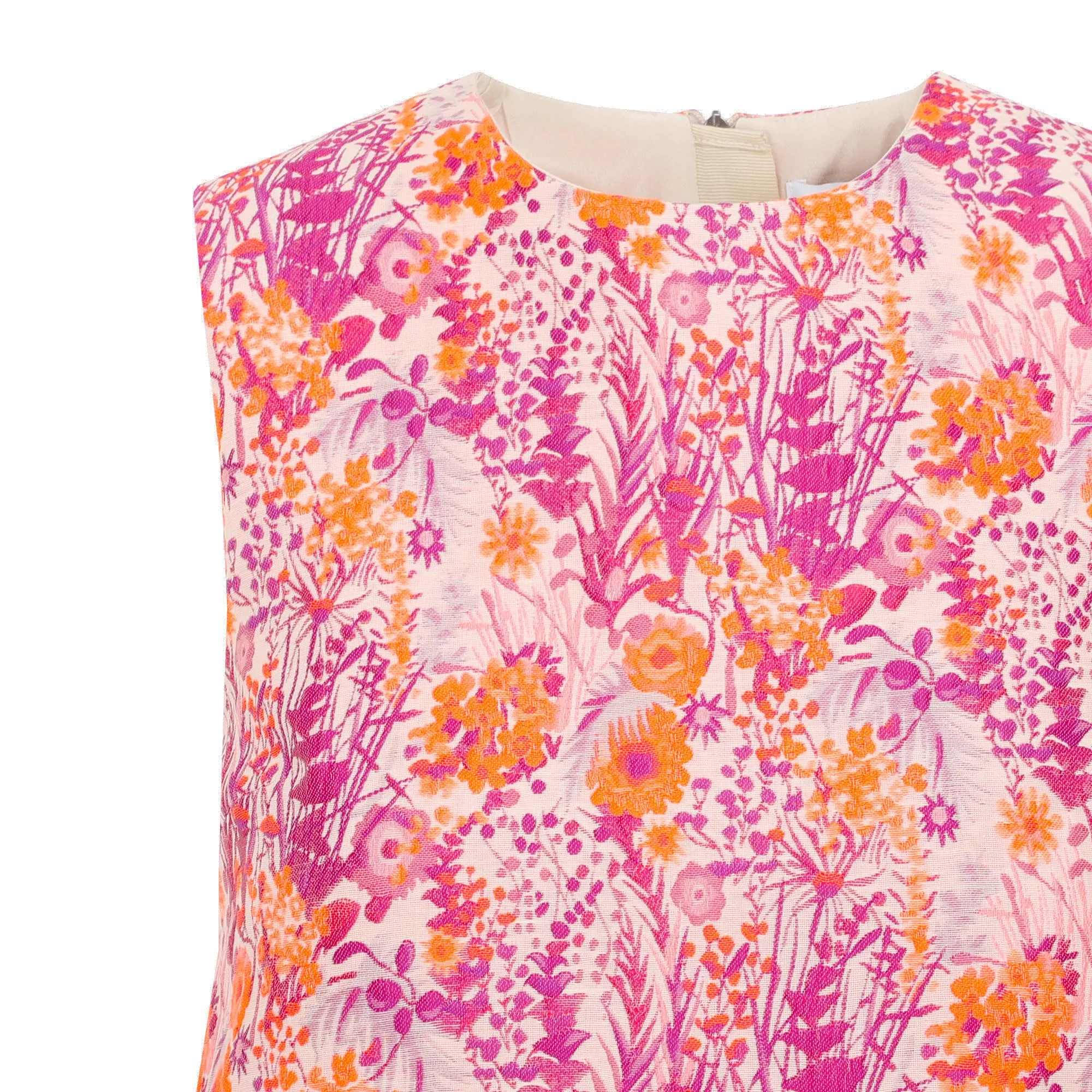 MSGM All-Over Printed Sleeveless Dress