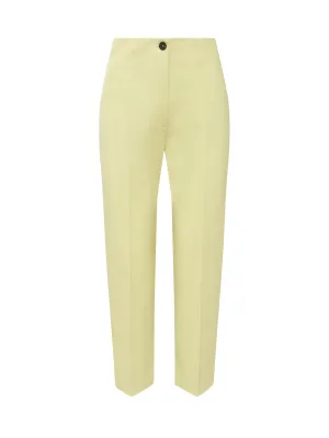 MSGM High Waist Tailored Cropped Pants