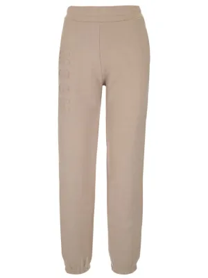 MSGM Logo Embossed Elastic Waist Track Pants