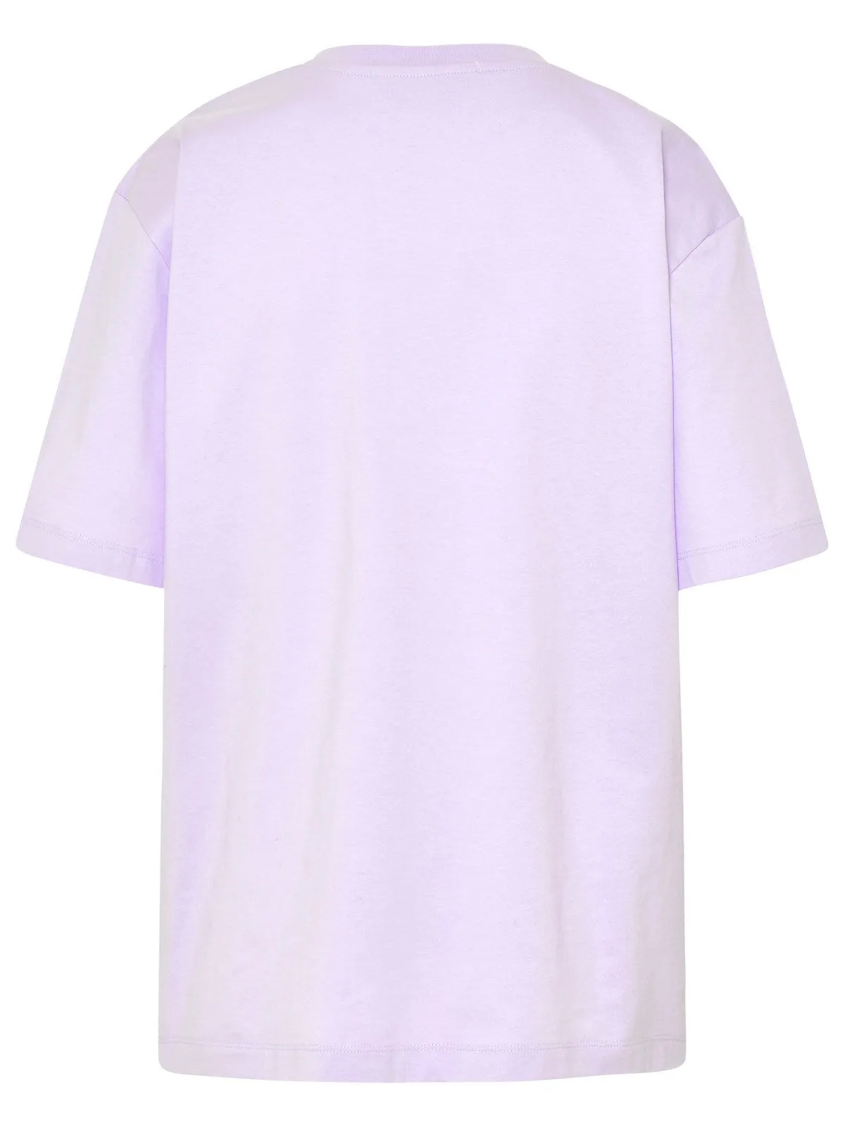 MSGM Logo Embroidered Crewneck T-Shirt