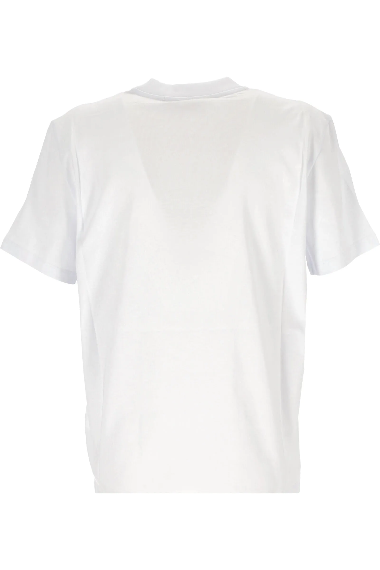 MSGM Logo Print Crewneck T-Shirt