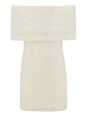 MSGM Off-Shoulder Mini Dress