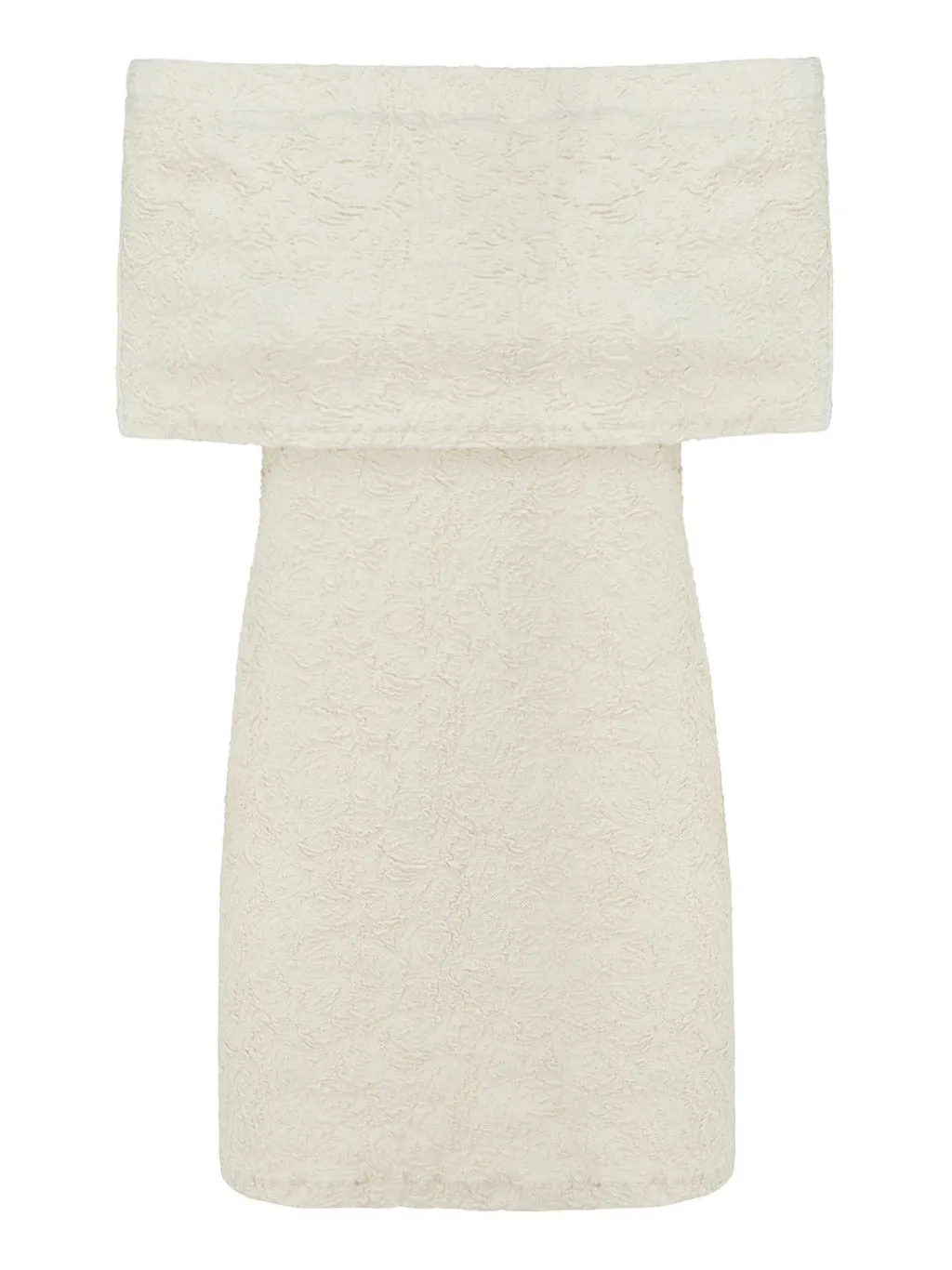 MSGM Off-Shoulder Mini Dress