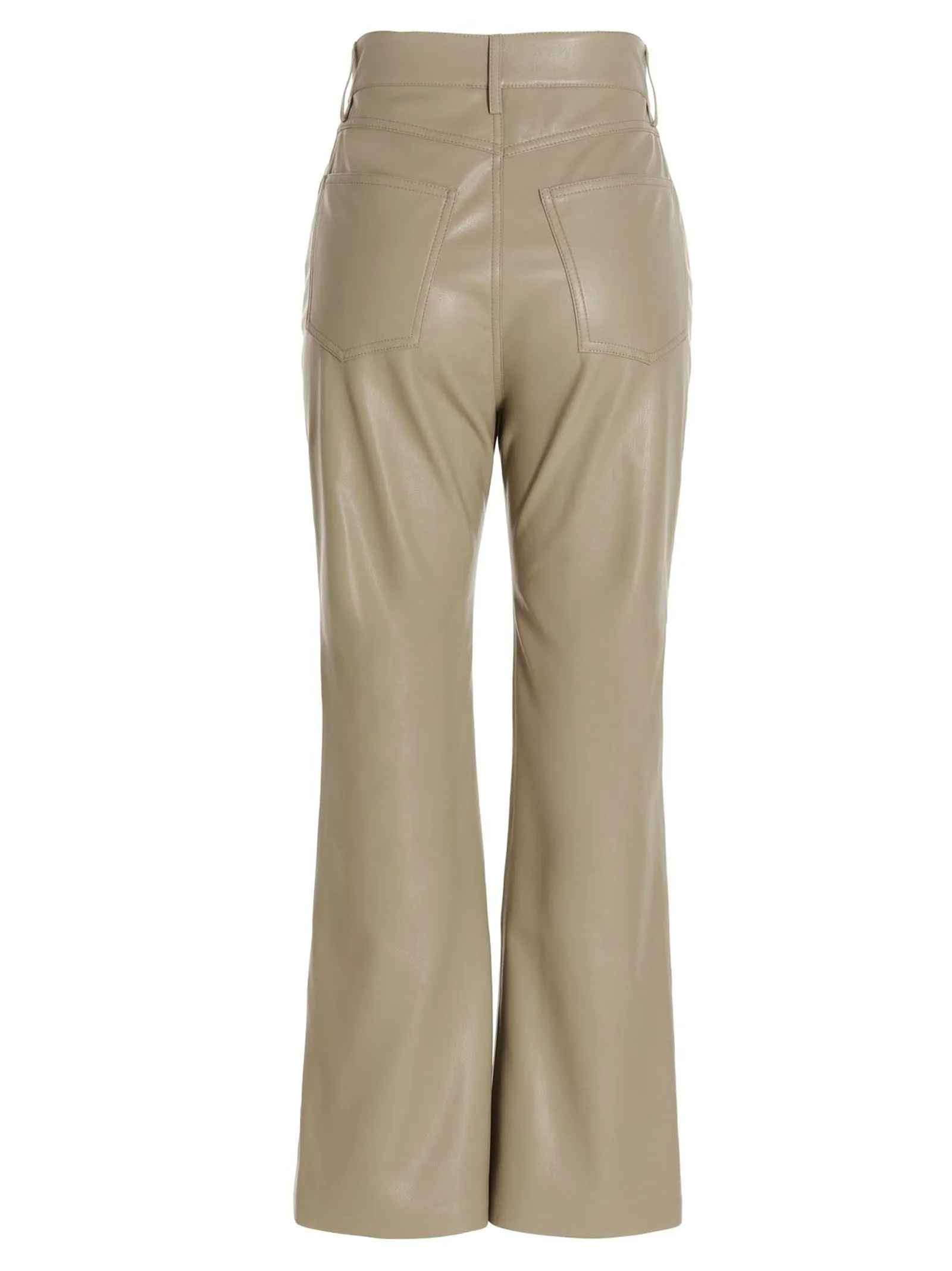 Nanushka Button Detailed Wide Leg Flared Trousers