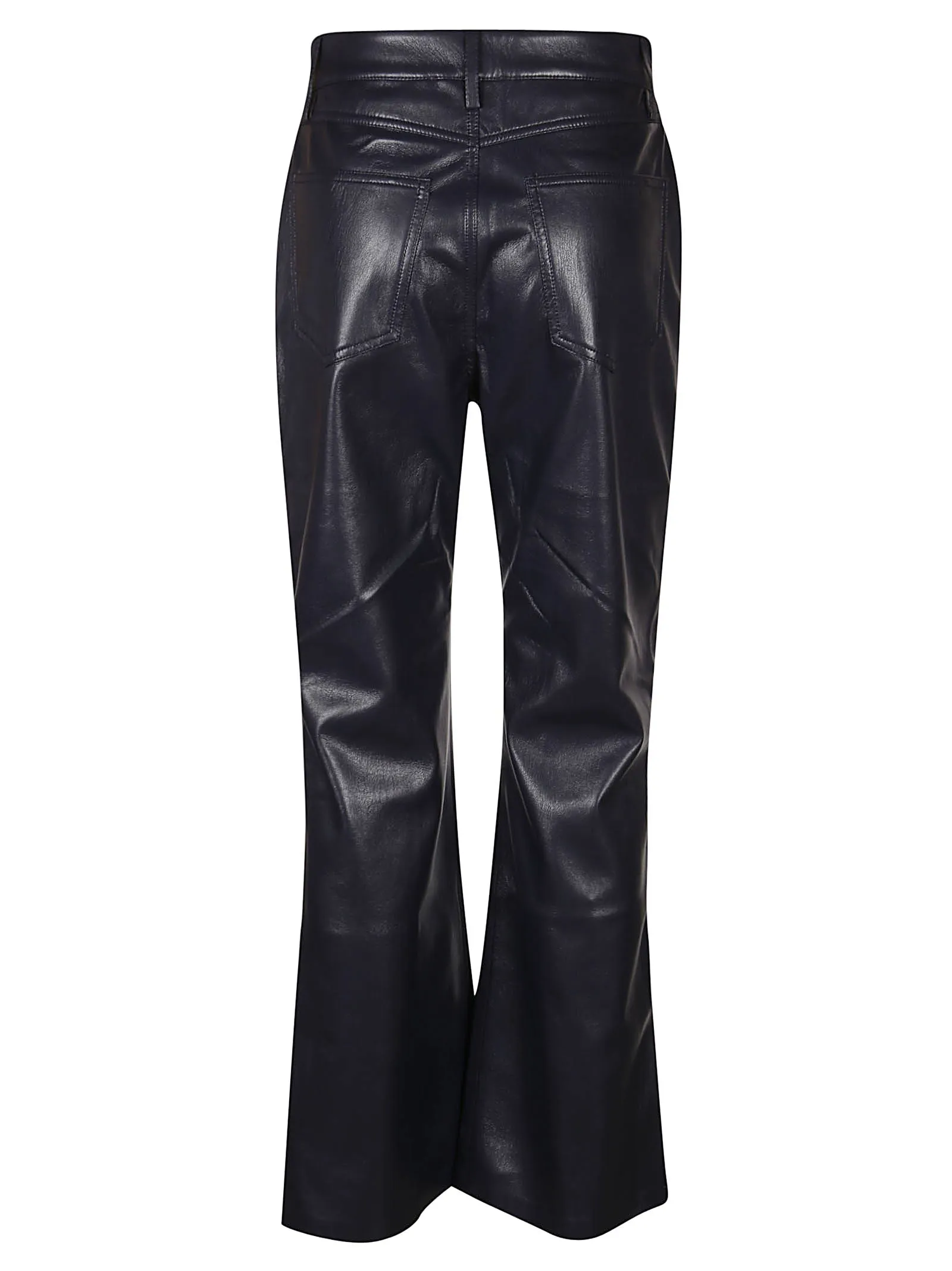 Nanushka Faux Leather High Waist Trousers