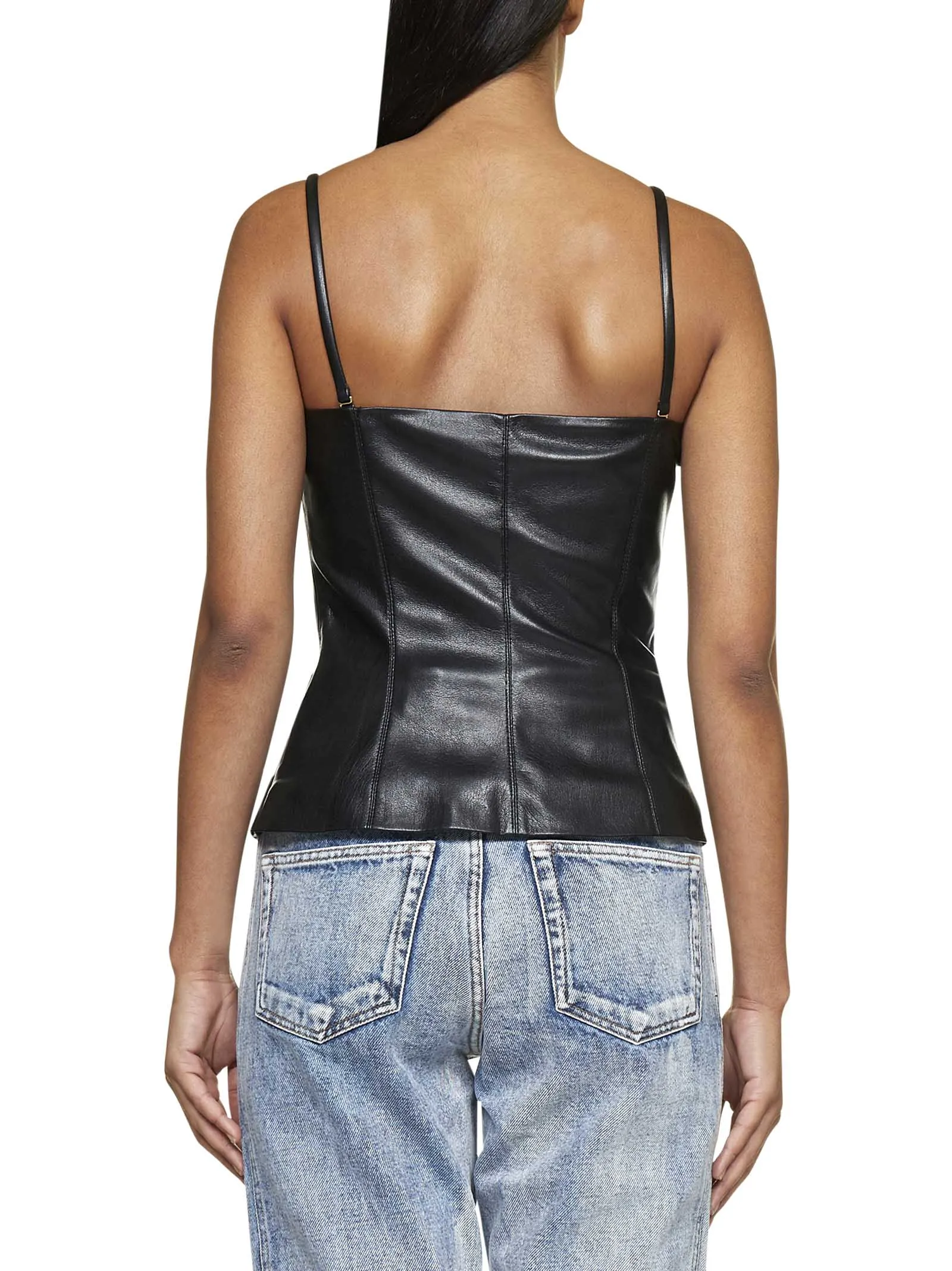 Nanushka Sleeveless Kya Bandeau Top