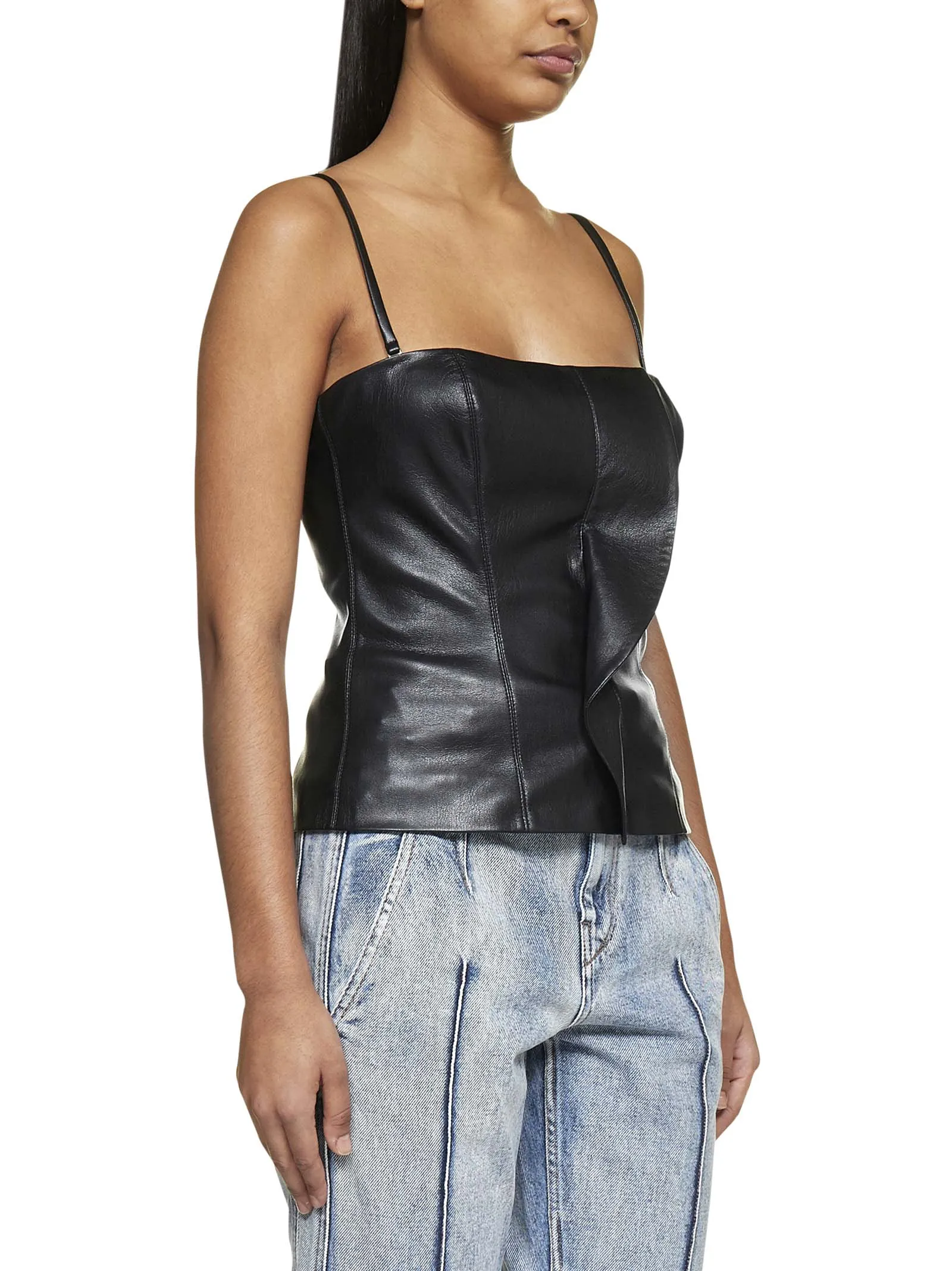 Nanushka Sleeveless Kya Bandeau Top
