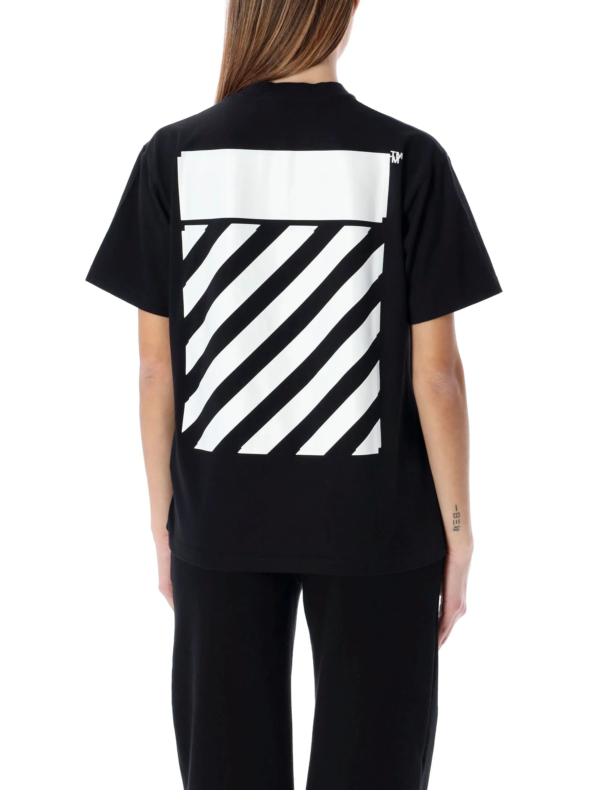 Off-White Diag Printed Crewneck T-Shirt