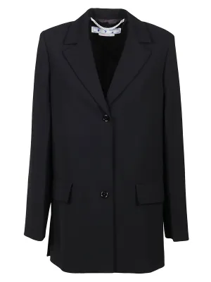 Off-White Single-Breasted Jacket