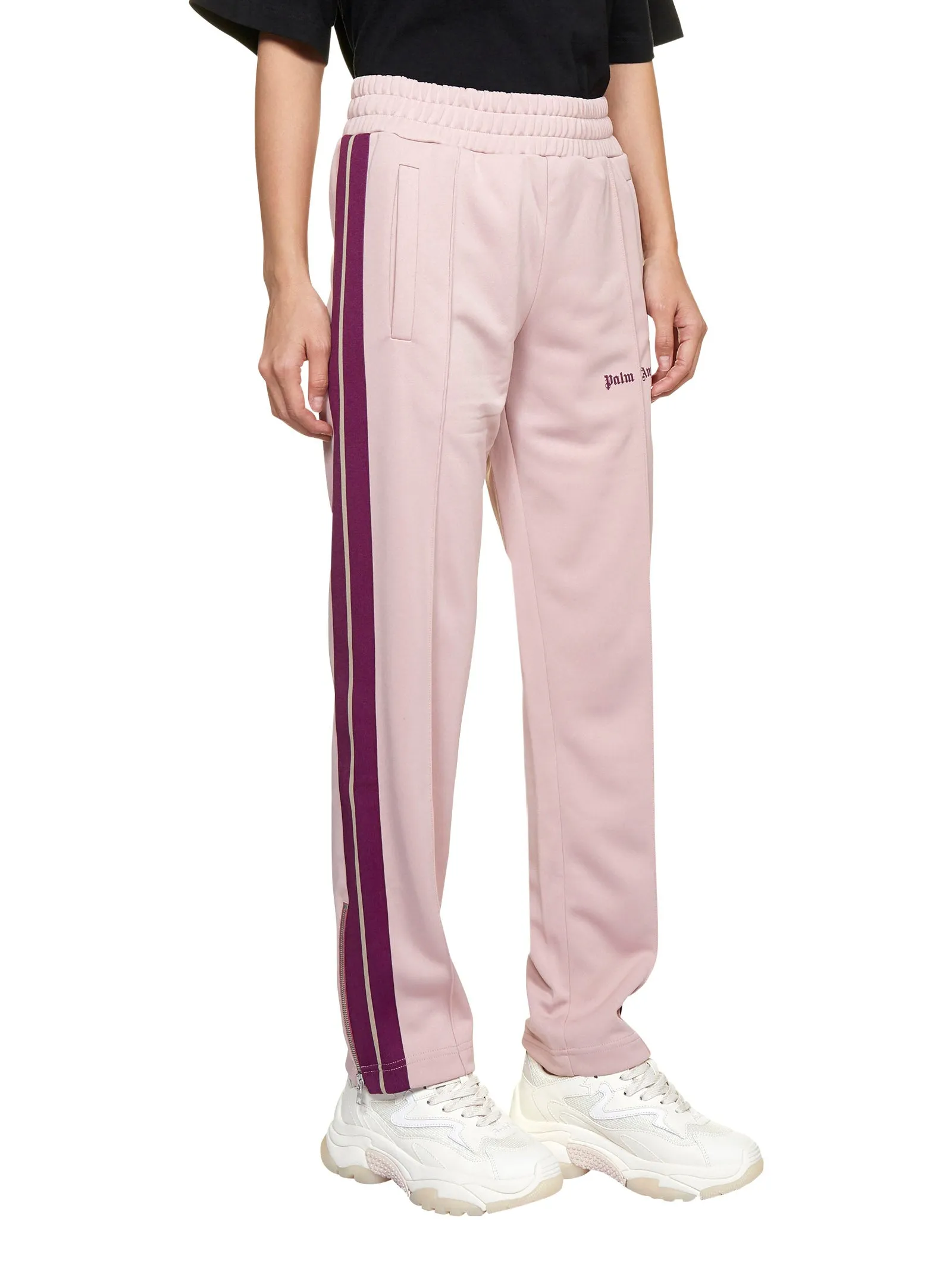 Palm Angels Logo Side-Stripe Track Pants