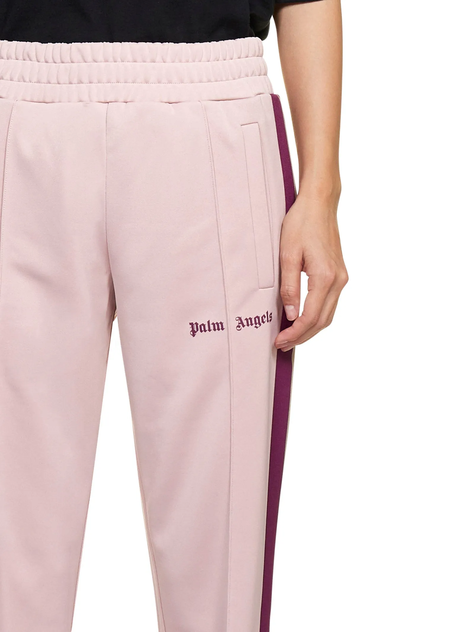 Palm Angels Logo Side-Stripe Track Pants