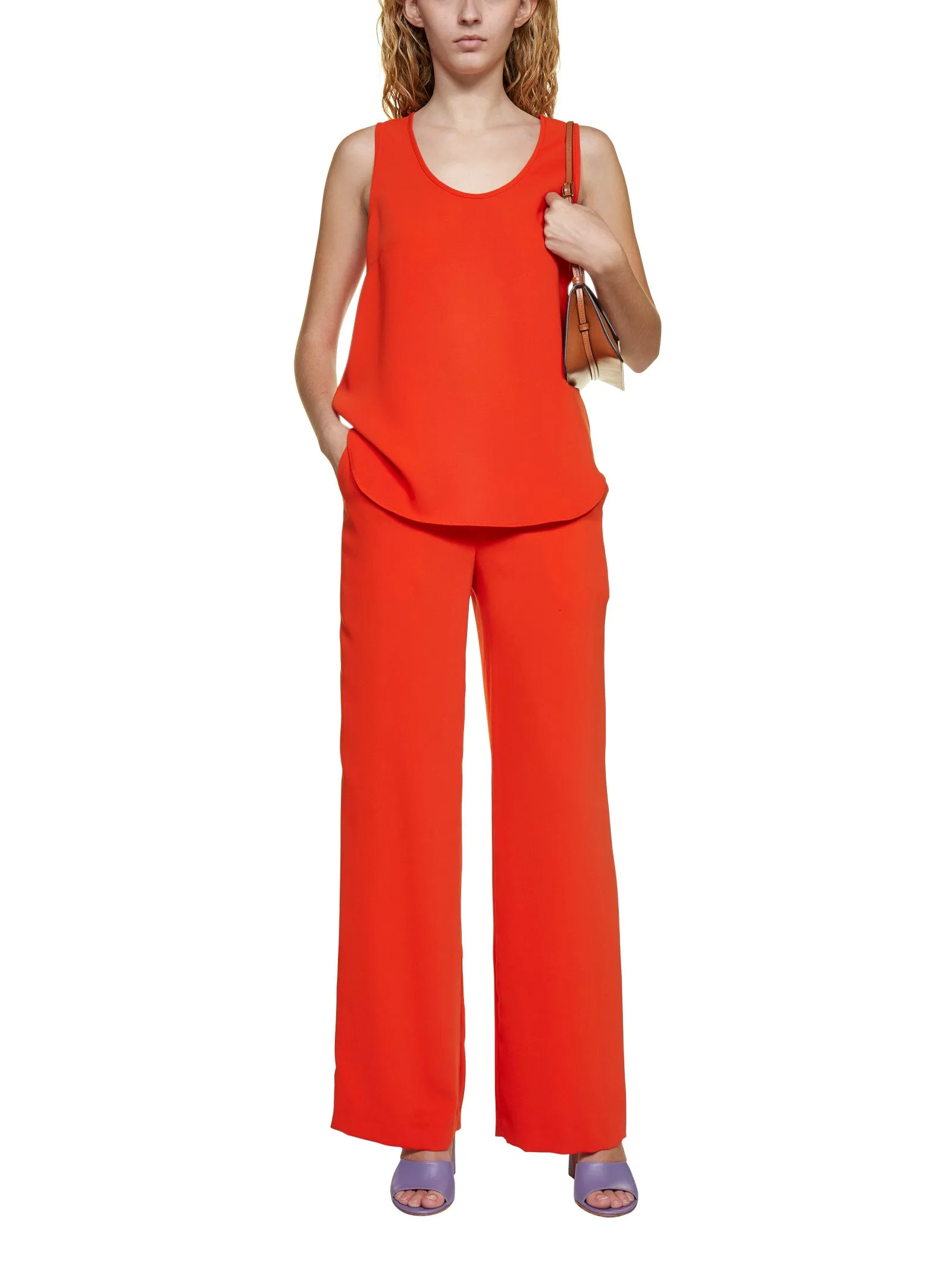 P.A.R.O.S.H. Scoop Neck Sleeveless Top