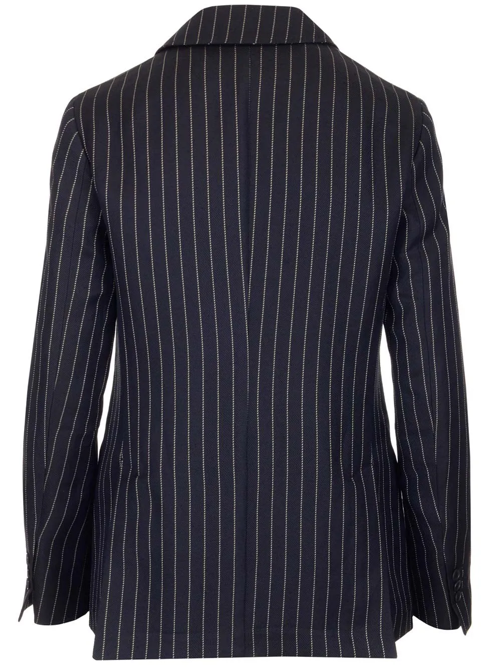 P.A.R.O.S.H. Striped Single-Breasted Jacket